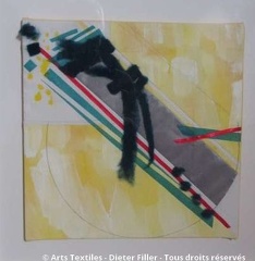 Œuvre 035 Série jaune  Monter