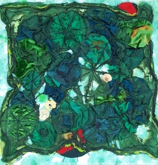 Œuvre 042 Série verte Dégât de la transmission